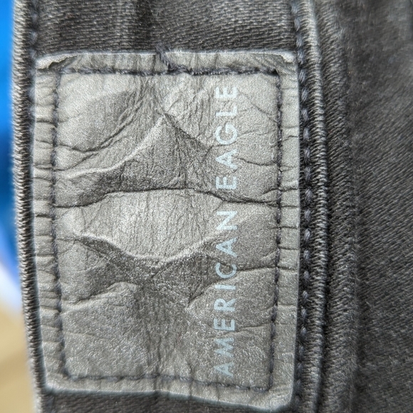 AMERICAN Eagle highest rise black jegging sz 0 short - Picture 7 of 10
